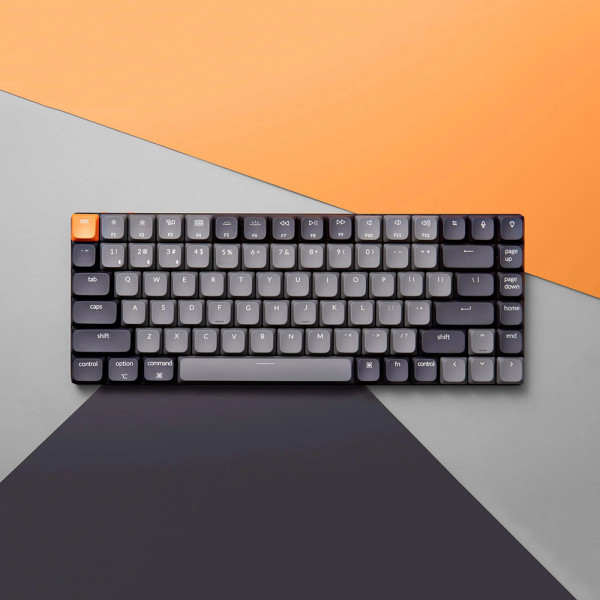 Keychron K3 QMK (Ver.3) Wireless White Backlight (Keychron Milk POM Red Switch)